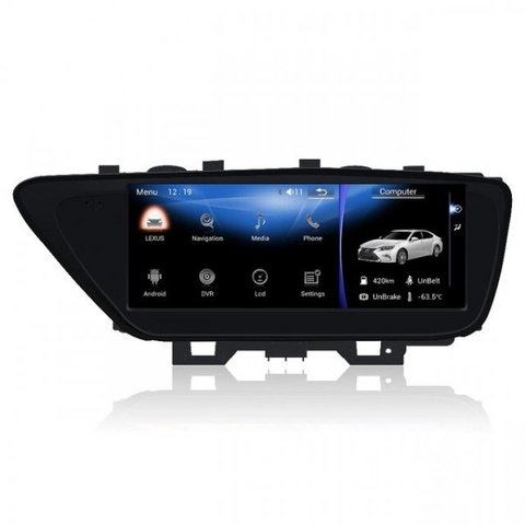 Штатное головное устройство Parafar Андройд для Lexus ES 2013-2017 экран 10.25