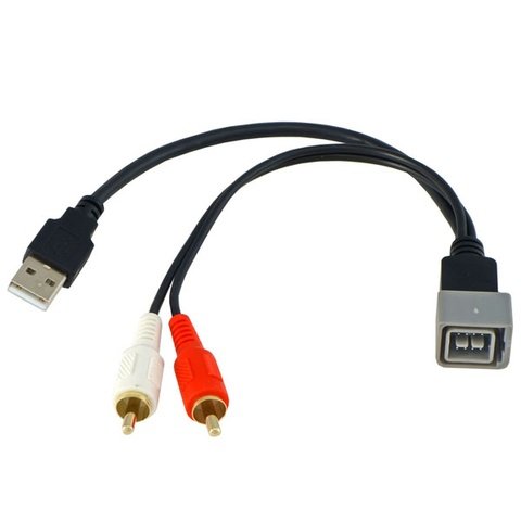 USB-AUX переходник LADA Vesta, NISSAN Incar CON USB-LADA