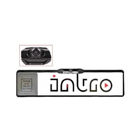 Камера в рамке номерного знака Intro VDC-006 регулируемая
