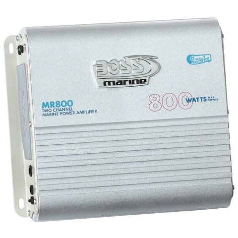 Усилитель влагозащищённый Boss Audio Marine MR800 (2x400 Вт., класс A/B)